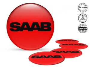Saab Raddekoration Stil Silikon-Badge-Upgrade